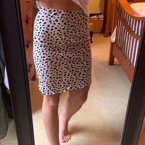 Moon River leopard skirt!